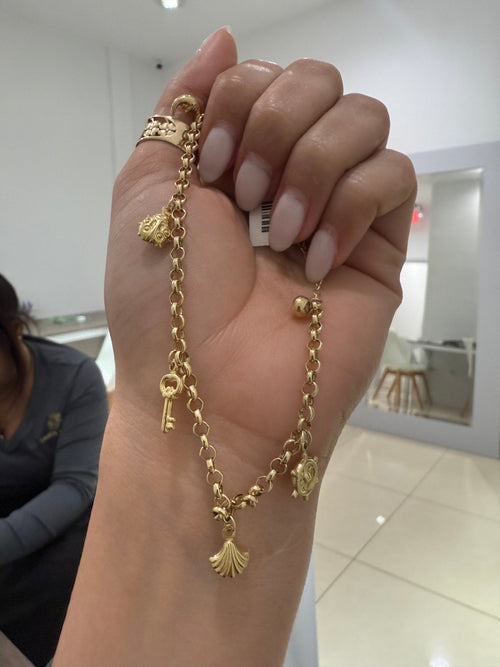 Gold Ankle - Laurita Jewelry