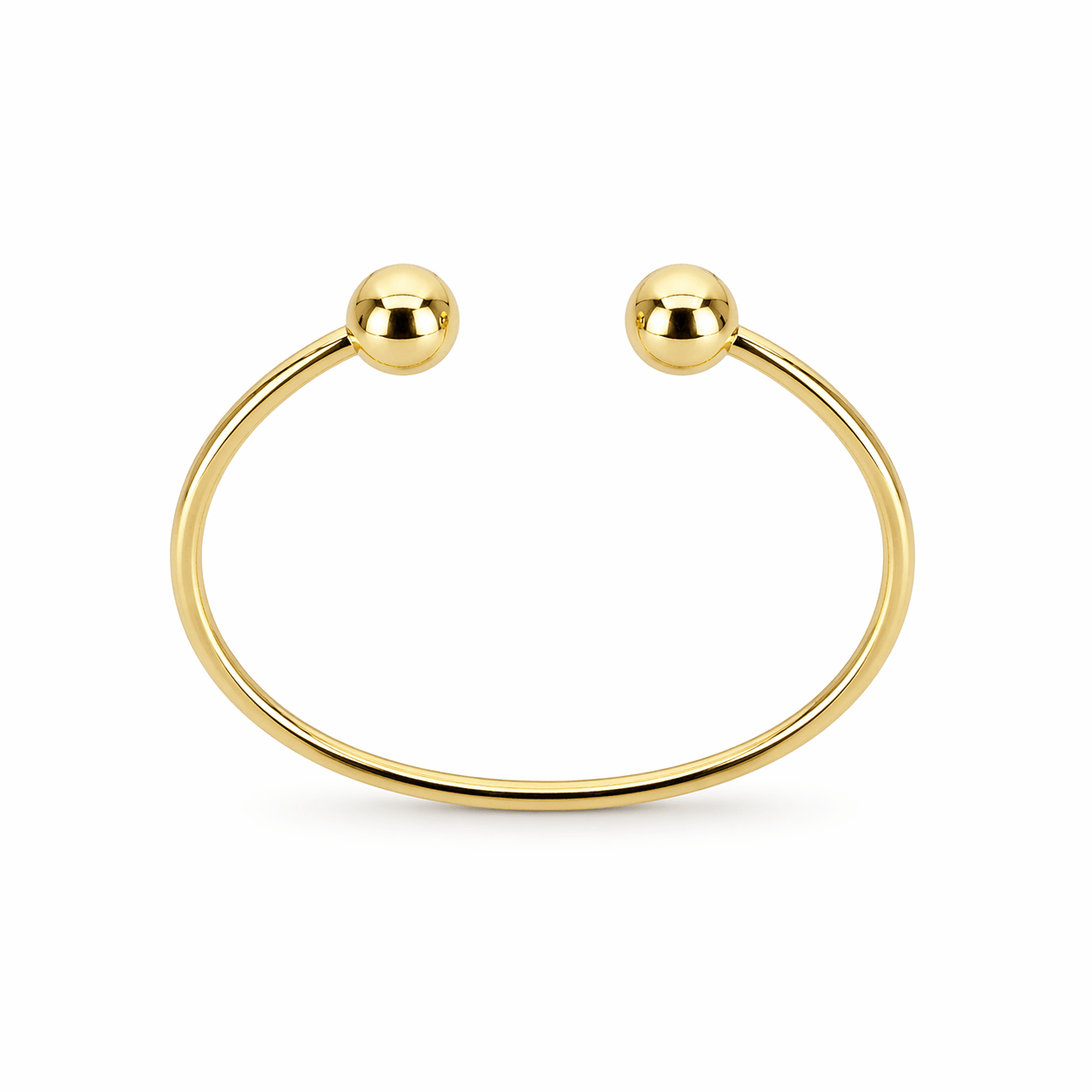 10K Yellow Gold Open Cuff Bracelet - Men's Bracelet - Laurita Jewelry
