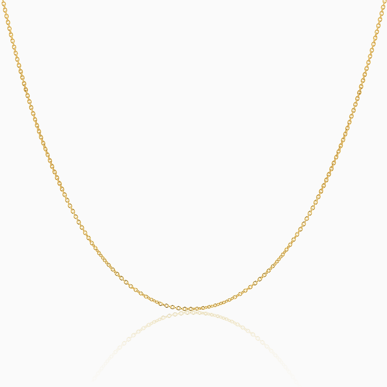 10k Classic Cable Link Chain Necklace - Necklace - Laurita Jewelry
