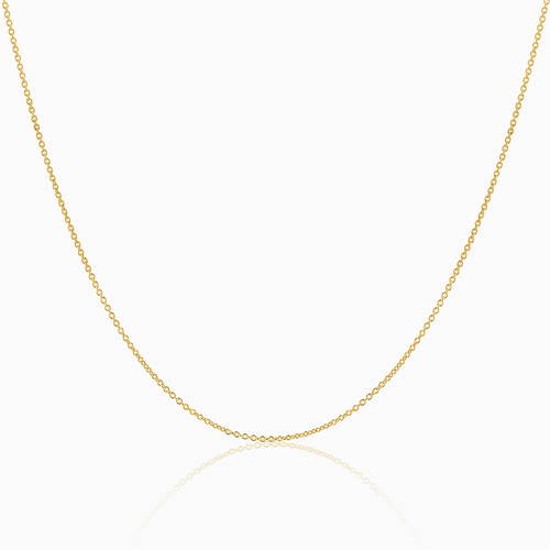 10k Classic Cable Link Chain Necklace - Necklace - Laurita Jewelry