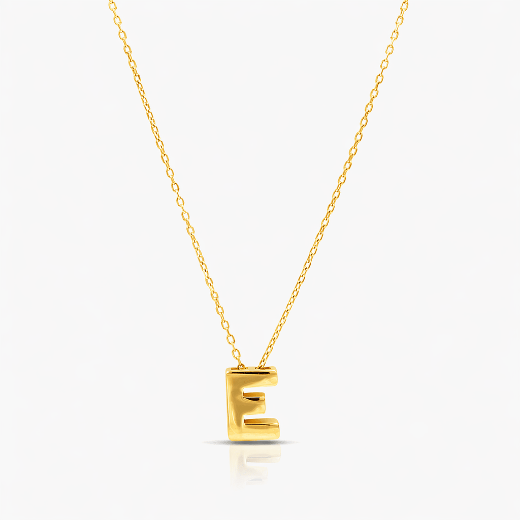 14K Yellow Gold Initial Pendant Necklace - Necklace - Laurita Jewelry