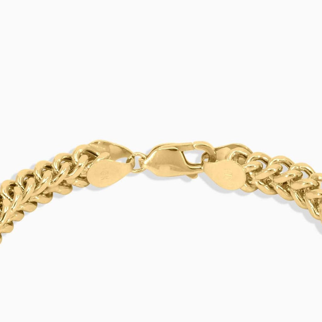 Franco Chain in 10K Gold-Necklace-Laurita Jewelry