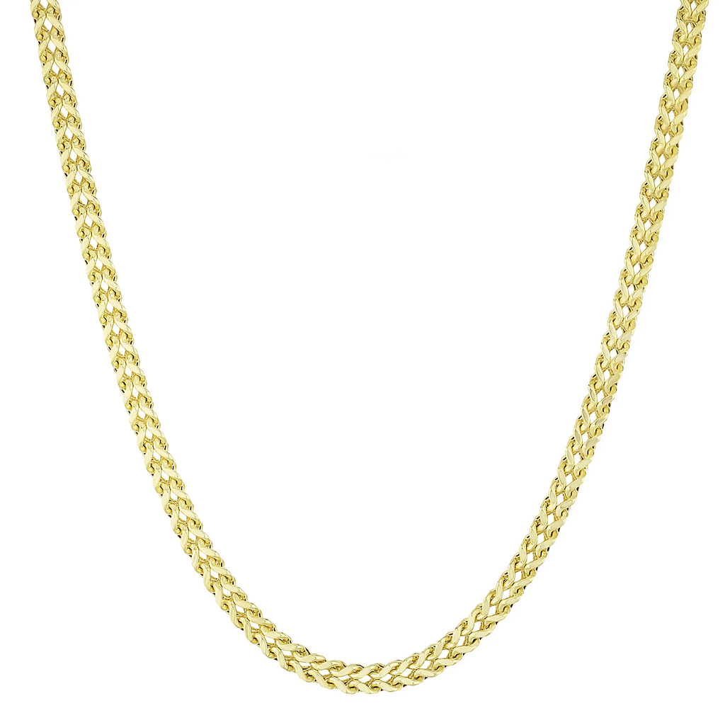 Franco Chain in 10K Gold-Necklace-Laurita Jewelry