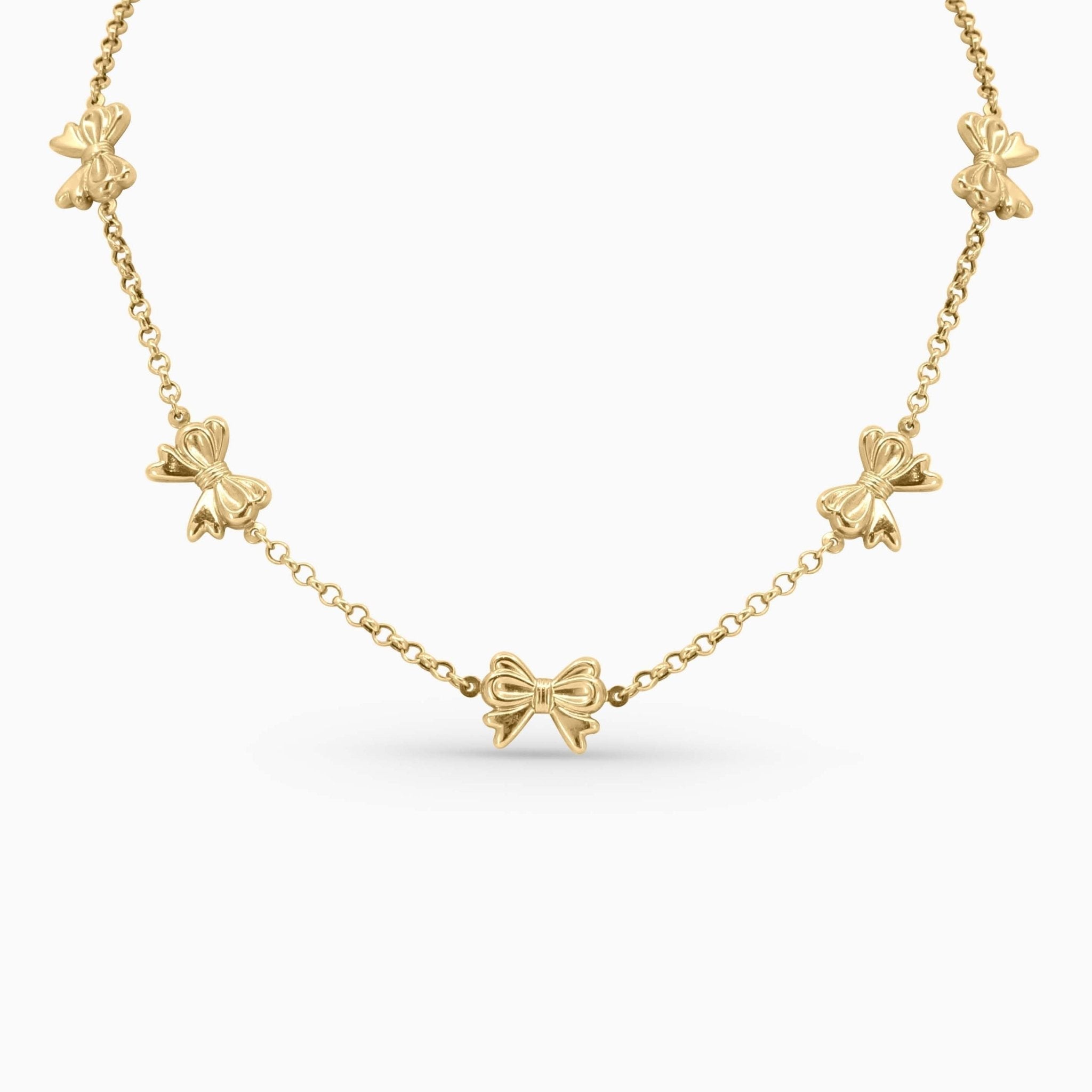 Butterfly Charm Gold Necklace in 10k - Women's Necklace - Laurita Jewelry