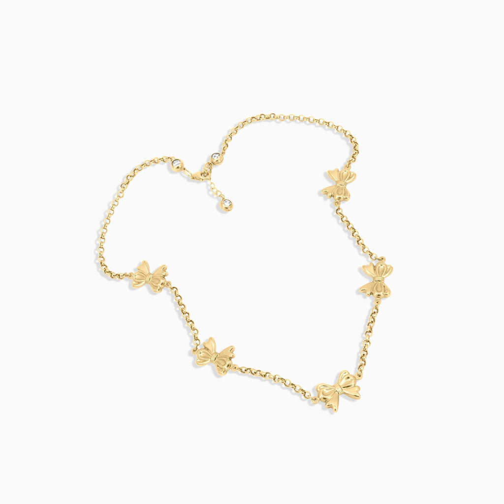 Butterfly Charm Gold Necklace in 10k - Women's Necklace - Laurita Jewelry
